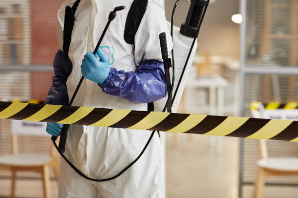 Professional Blood Cleanup technician working in Jessup, MD